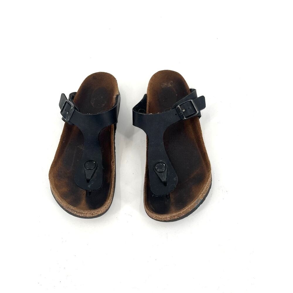 Girl's Silver Gizeh Birkenstock Sandals